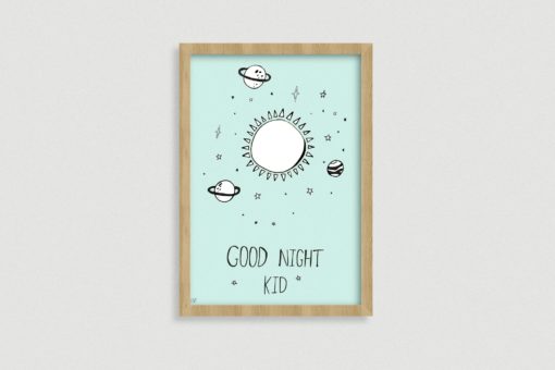 תמונות לחדר ילדים חלל Good Night