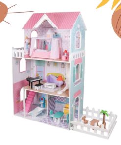 צעצוע עץ לילדים – בית בובות ענת