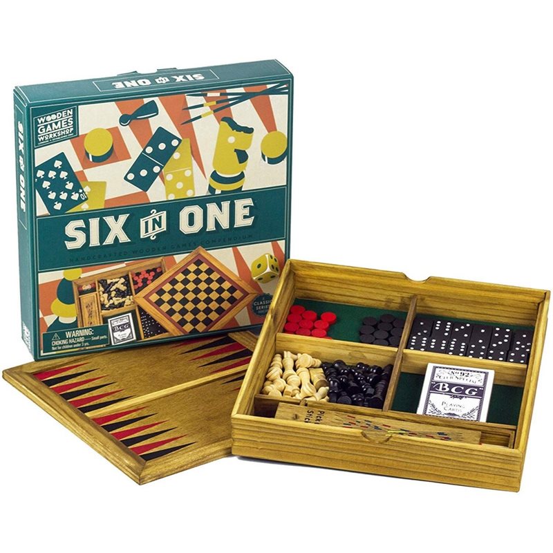 6 משחקי עץ בקופסא - משחקי קופסא
